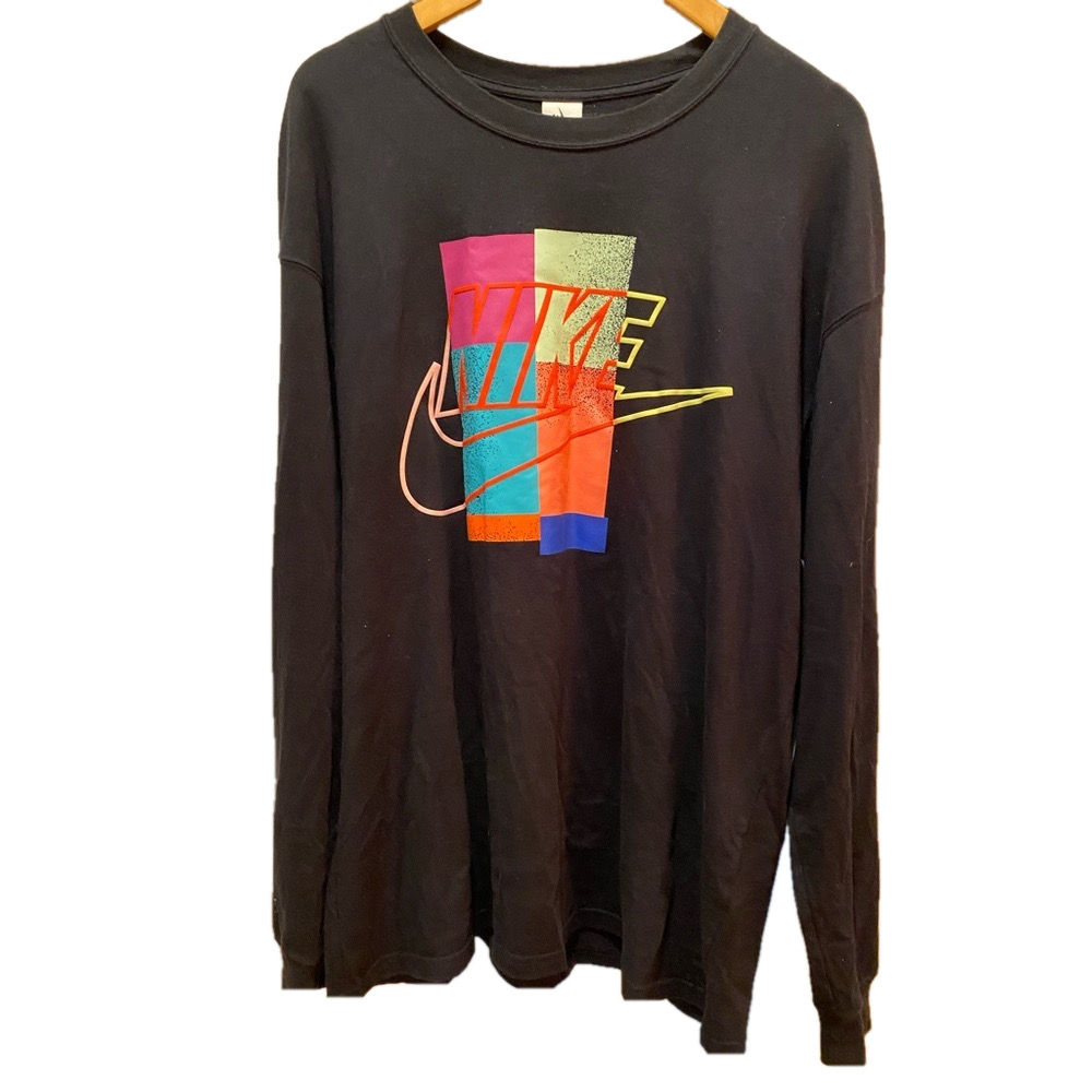 Vintage Nike x Atmos Air Max 2 Black Long Sleeve Shirt